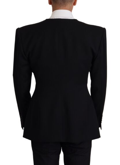 Dolce & Gabbana - Elegant Slim Fit Double Breasted Wool Blazer