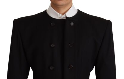 Dolce & Gabbana - Elegant Slim Fit Double Breasted Wool Blazer