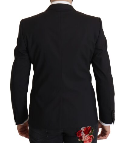 Dolce & Gabbana - Elegant Slim Fit Black Blazer Jacket