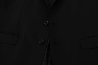 Dolce & Gabbana - Elegant Slim Fit Black Blazer Jacket