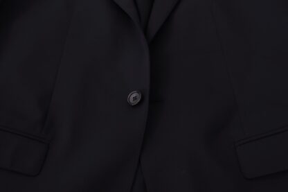 Dolce & Gabbana - Elegant Navy Wool Blend Slim Blazer