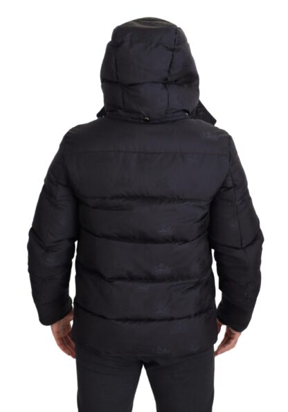 Dolce & Gabbana - Elegant Quilted Puffer Jacket in Black