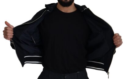 Dolce & Gabbana - Elegant Black Bomber Blouson Jacket