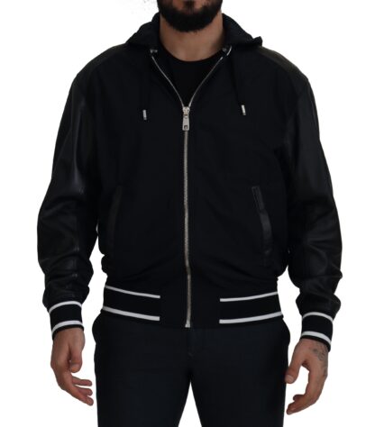 Dolce & Gabbana - Elegant Black Bomber Blouson Jacket