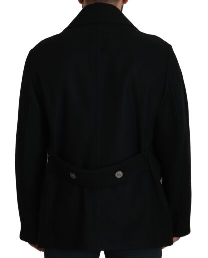 Dolce & Gabbana - Elegant Double Breasted Wool Overcoat