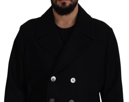 Dolce & Gabbana - Elegant Double Breasted Wool Overcoat