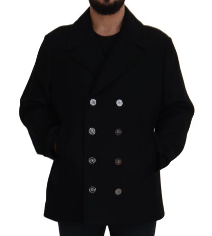 Dolce & Gabbana - Elegant Double Breasted Wool Overcoat