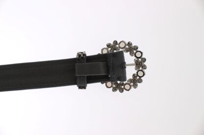 Dolce & Gabbana - Embellished Sequined Wide Waist Belt