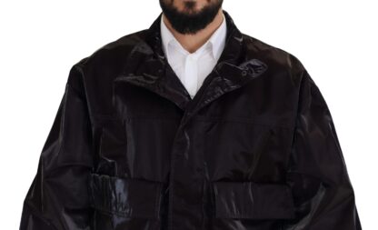 Dolce & Gabbana - Elegant Bordeaux Collared Jacket