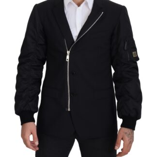 Dolce & Gabbana - Elegant Sleeveless Vest Jacket in Black