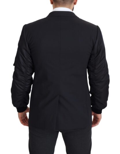 Dolce & Gabbana - Elegant Black Virgin Wool Jacket