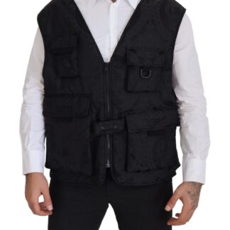 Dolce & Gabbana - Elegant Black Double Breasted Wool Jacket