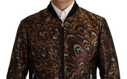 Dolce & Gabbana - Elegant Brown Blouson Jacket