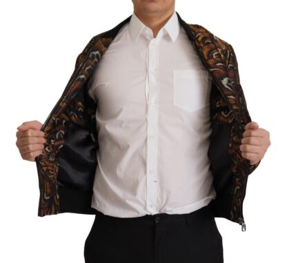 Dolce & Gabbana - Elegant Brown Blouson Jacket