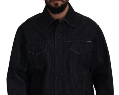 Dolce & Gabbana - Elegant Black Denim Jacket