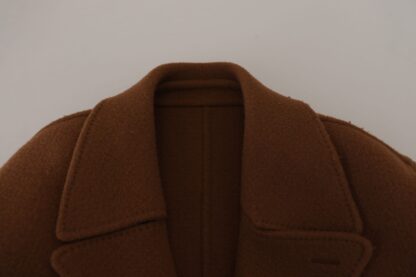 Dolce & Gabbana - Elegant Double Breasted Brown Jacket