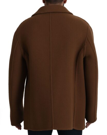 Dolce & Gabbana - Elegant Double Breasted Brown Jacket