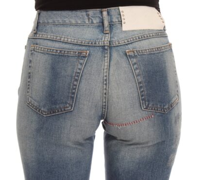 Cavalli - Elegant Slim Fit Bootcut Denim