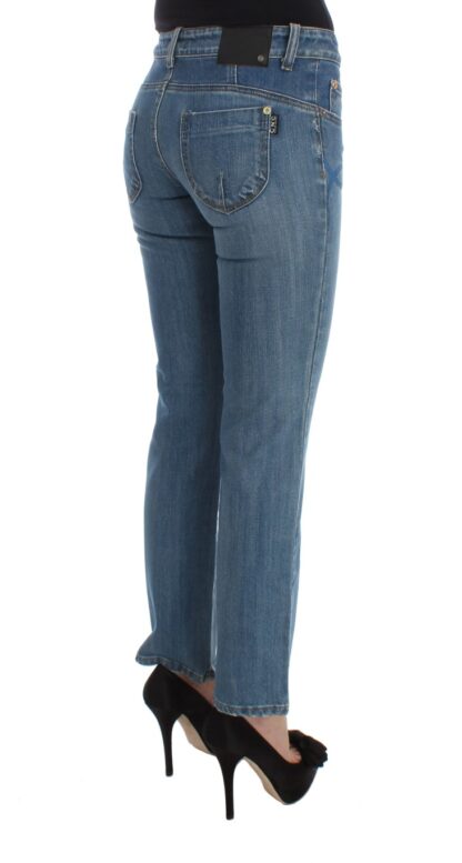 Costume National - Chic Slim Fit Blue Jeans for the Modern Woman