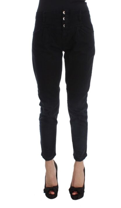 Costume National - Sleek Slim Fit Black Denim Jeans