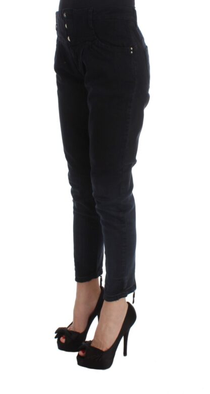 Costume National - Sleek Slim Fit Black Denim Jeans