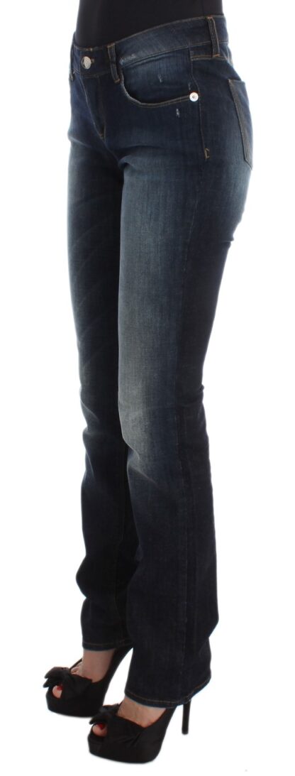 Costume National - Sleek Slim Fit Blue Designer Jeans