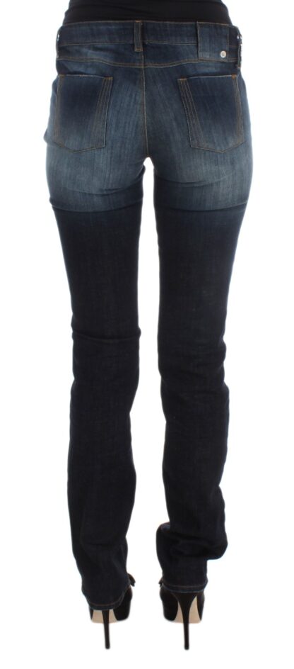 Costume National - Sleek Slim Fit Blue Designer Jeans