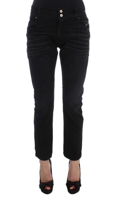 Costume National - Elegant Black Slouchy Fit Jeans for Trendsetters