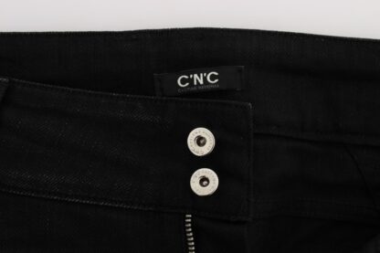 Costume National - Elegant Black Slouchy Fit Jeans for Trendsetters