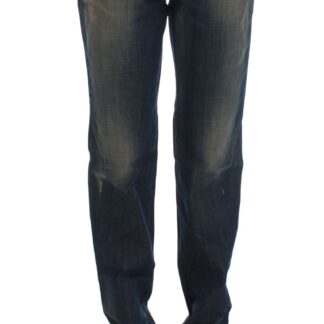 Costume National - Chic Gray Slim Fit Designer Jeans