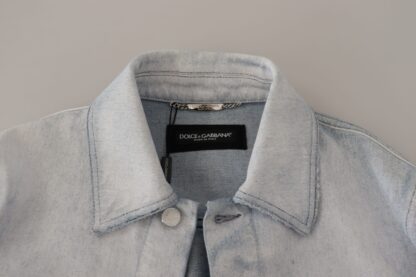 Dolce & Gabbana - Elegant Light Blue Denim Jacket