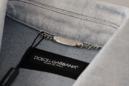 Dolce & Gabbana - Elegant Light Blue Denim Jacket