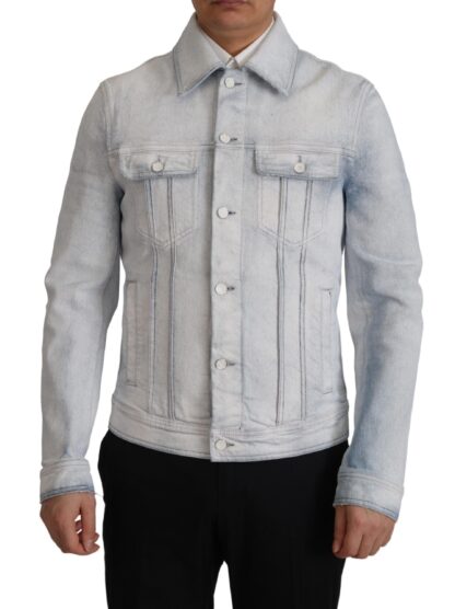 Dolce & Gabbana - Elegant Light Blue Denim Jacket