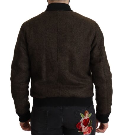 Dolce & Gabbana - Elegant Alpaca Blend Bomber Jacket