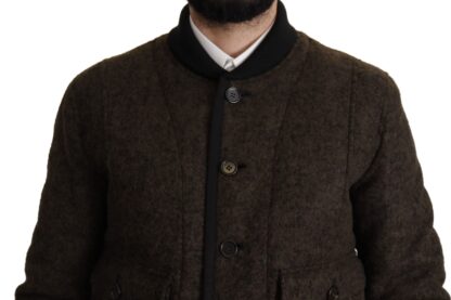 Dolce & Gabbana - Elegant Alpaca Blend Bomber Jacket