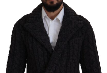 Dolce & Gabbana - Elegant Double-Breasted Wool-Cashmere Coat