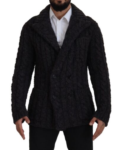 Dolce & Gabbana - Elegant Double-Breasted Wool-Cashmere Coat