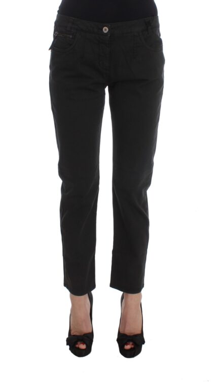 Costume National - Chic Black Regular Fit Denim Jeans