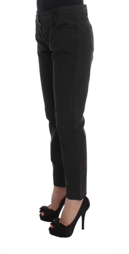 Costume National - Chic Black Regular Fit Denim Jeans