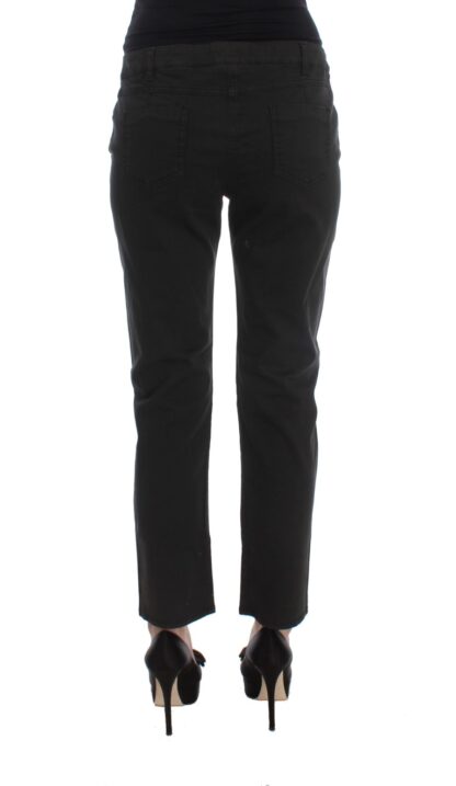 Costume National - Chic Black Regular Fit Denim Jeans