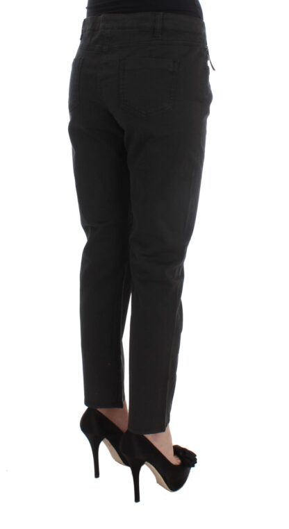 Costume National - Chic Black Regular Fit Denim Jeans