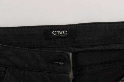 Costume National - Chic Black Regular Fit Denim Jeans