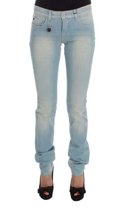 Costume National - Chic Super Slim Blue Jeans