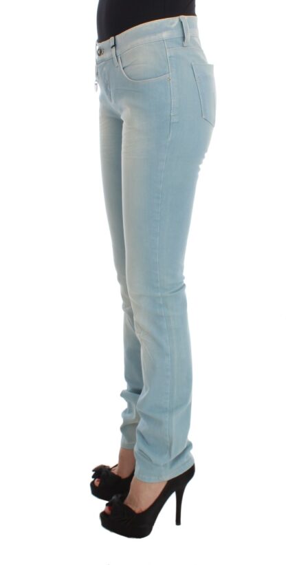 Costume National - Chic Super Slim Blue Jeans