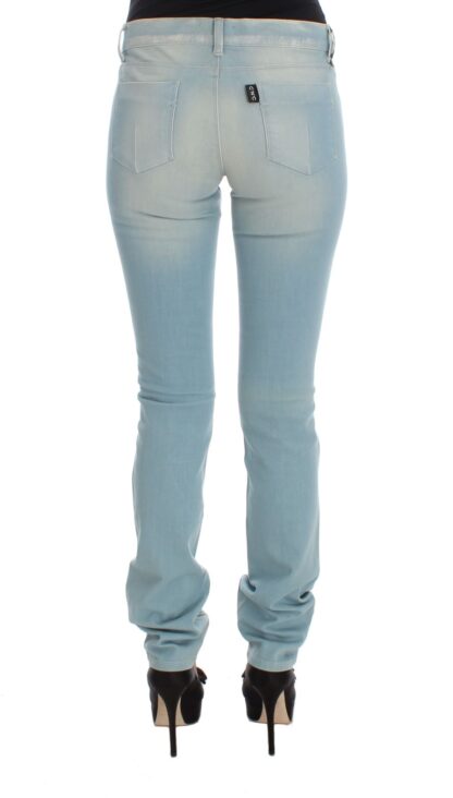 Costume National - Chic Super Slim Blue Jeans