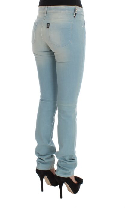 Costume National - Chic Super Slim Blue Jeans