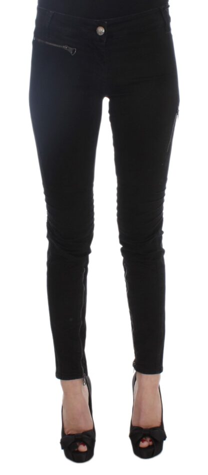 Ermanno Scervino - Elegant Black Slim Fit Jeans