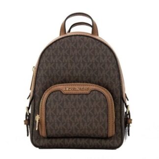 COACH - Dempsey Wine Multi Signature Jacquard Canvas Logo Patch Backpack