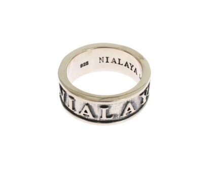 Nialaya - Elegant Sterling Silver Men's Statement Ring