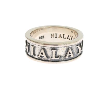 Nialaya - Elegant Sterling Silver Men's Statement Ring